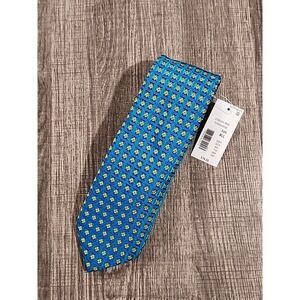 Ted Baker Silk Tie STYLE#2TBC23-7833 Made In Italy TURQUOISE color 100% Silk NWT